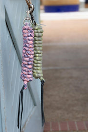 LeMieux Seasonal Training Leadrope-Lead Rope-LeMieux-Juniper/Lilac/Peach-Evolution Equestrian Co.