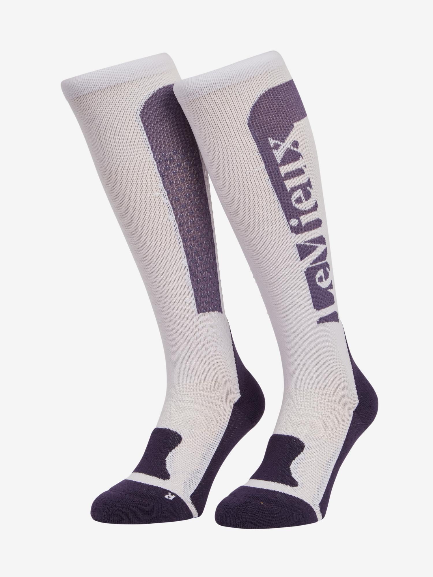 LeMieux Silicone Socks AW25-Socks-LeMieux-Lilac-Medium-Evolution Equestrian Co.