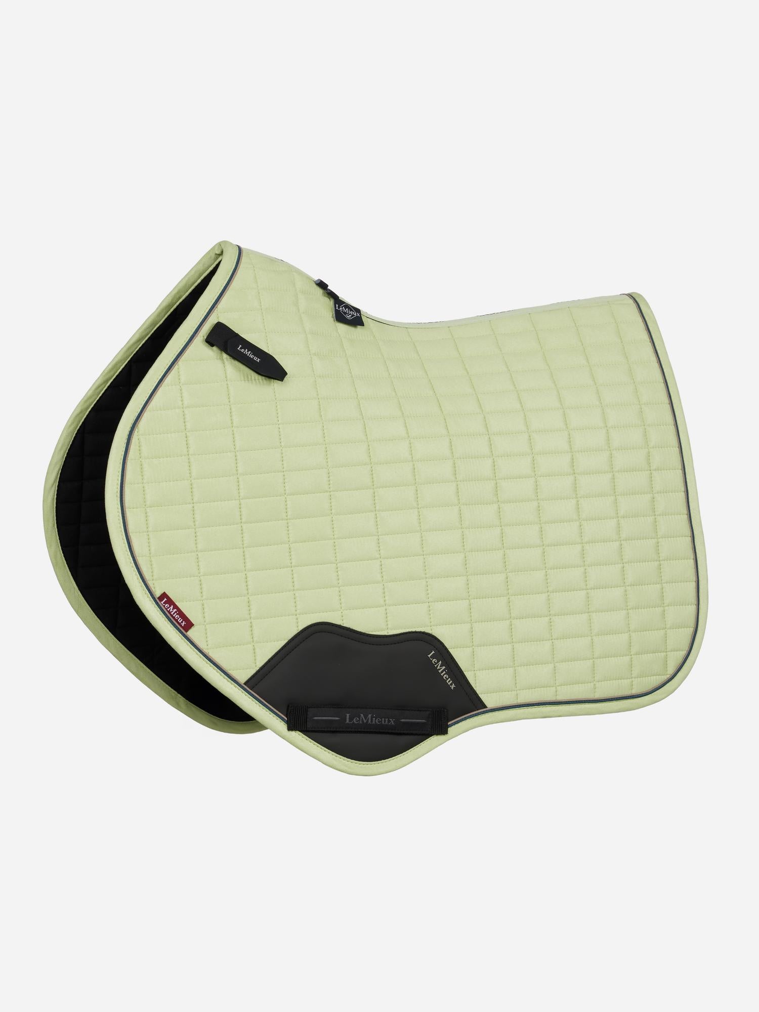 LeMieux Suede Close Contact Saddle Pad Macaron-English Saddle Pad-LeMieux-Evolution Equestrian Co.