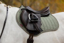 Load image into Gallery viewer, LeMieux Suede Close Contact Saddle Pad Rosemary-Dressage Saddle Pad-LeMieux-Small / Medium-Evolution Equestrian Co.
