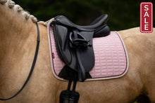 Load image into Gallery viewer, LeMieux Suede Dressage Saddle Pad Blossom-English Saddle Pad-LeMieux-Small/Medium (Cob)-Evolution Equestrian Co.
