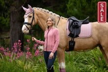 Load image into Gallery viewer, LeMieux Suede Dressage Saddle Pad Blossom-English Saddle Pad-LeMieux-Small/Medium (Cob)-Evolution Equestrian Co.
