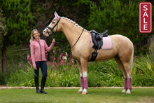 Load image into Gallery viewer, LeMieux Suede Dressage Saddle Pad Blossom-English Saddle Pad-LeMieux-Small/Medium (Cob)-Evolution Equestrian Co.
