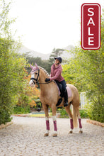 Load image into Gallery viewer, LeMieux Suede Dressage Saddle Pad Blossom-English Saddle Pad-LeMieux-Small/Medium (Cob)-Evolution Equestrian Co.
