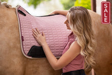 Load image into Gallery viewer, LeMieux Suede Dressage Saddle Pad Blossom-English Saddle Pad-LeMieux-Small/Medium (Cob)-Evolution Equestrian Co.
