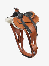 Load image into Gallery viewer, LeMieux Toy Pony Western Saddle-Toys-LeMieux-Tan-Evolution Equestrian Co.
