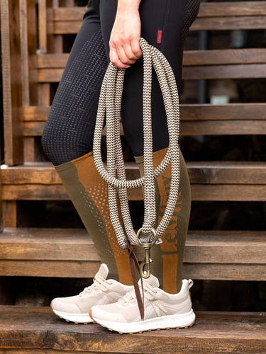 LeMieux Training Leadrope-Lead Rope-LeMieux-Black/Red-Evolution Equestrian Co.