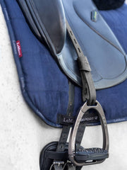 LeMieux Vector Close Contact Stirrup Leathers-English Tack-LeMieux-28"-Black-Evolution Equestrian Co.