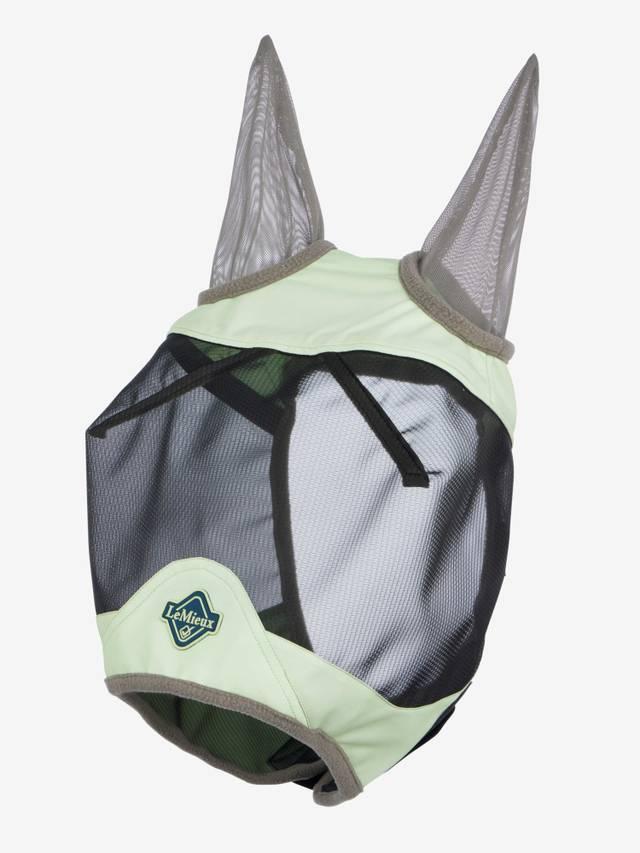 LeMieux Visor-Tek Half Fly Mask-Fly Mask-Evolution Equestrian Co.-Macaron-Medium (Cob)-Evolution Equestrian Co.