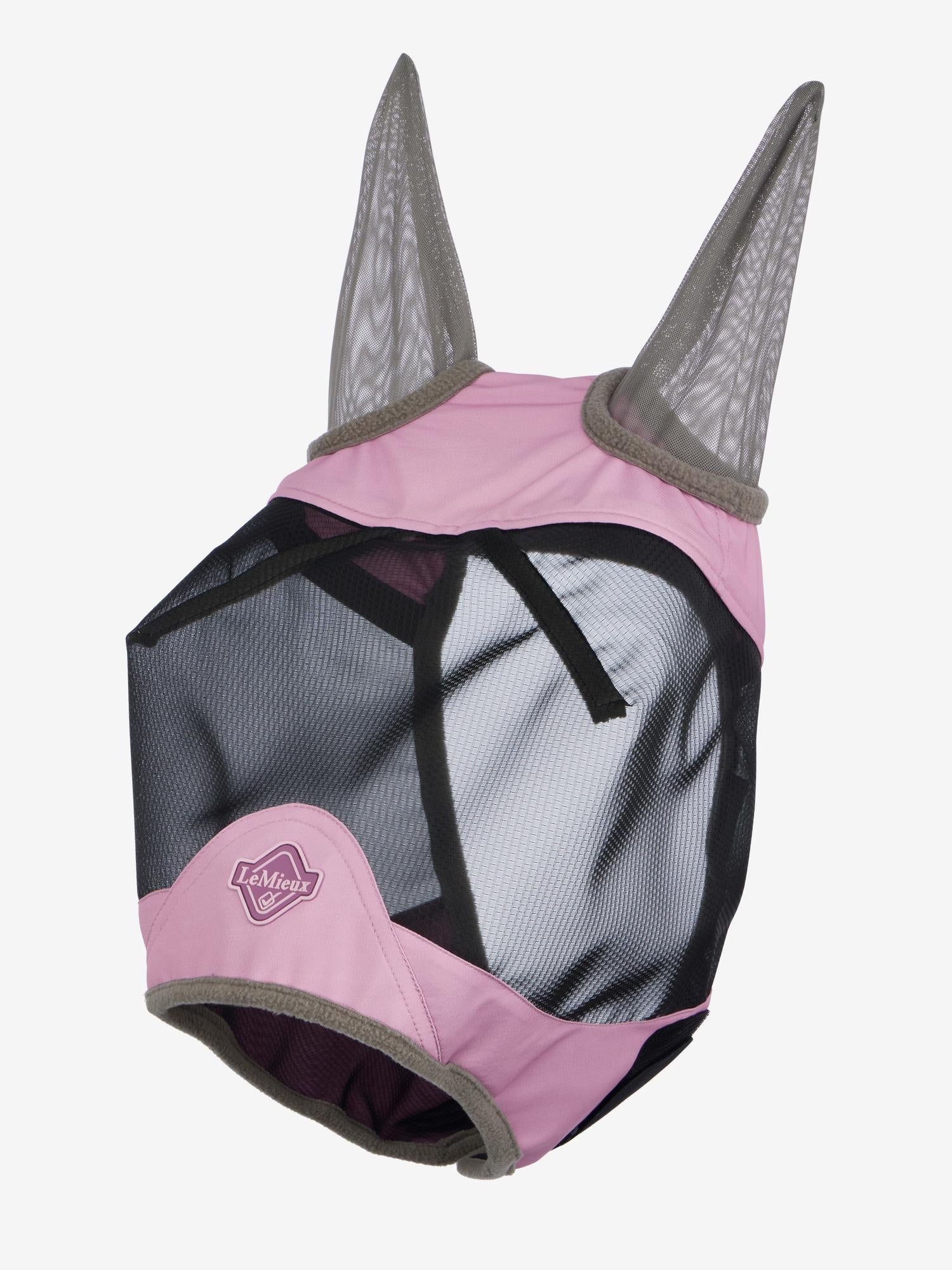 LeMieux Visor-Tek Half Fly Mask-Fly Mask-Evolution Equestrian Co.-Fondant-Medium (Cob)-Evolution Equestrian Co.
