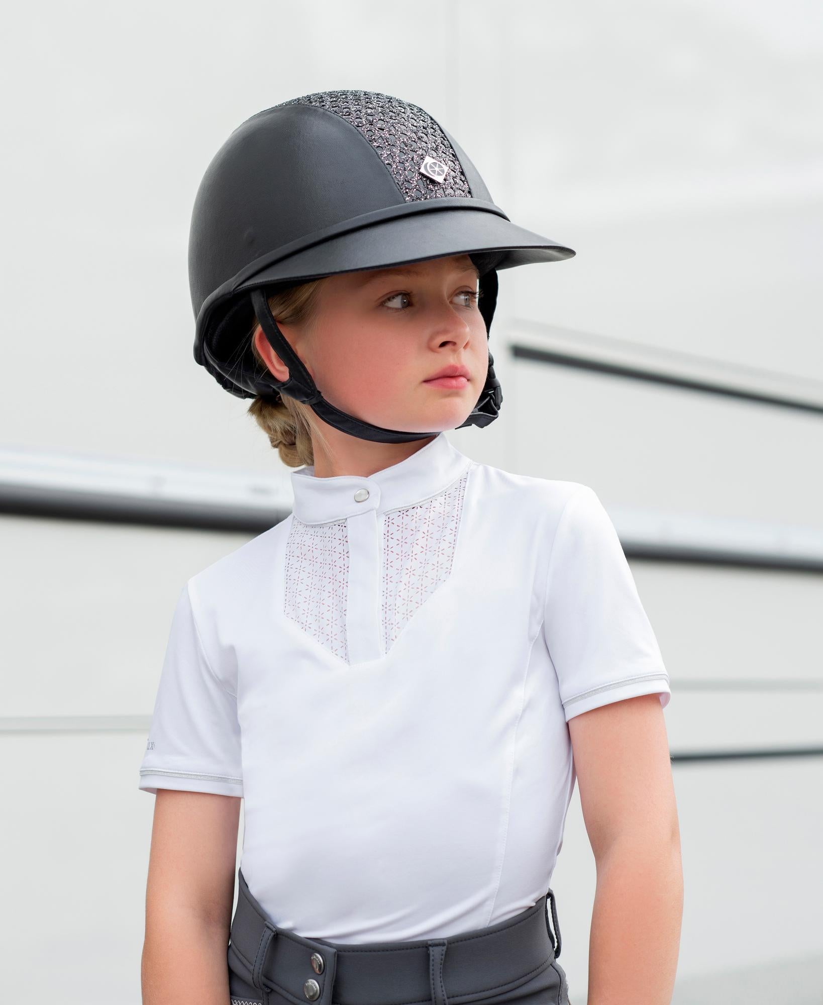 LeMieux Young Rider Belle Show Shirt-Show Shirts-LeMieux-9-10 Years-Evolution Equestrian Co.