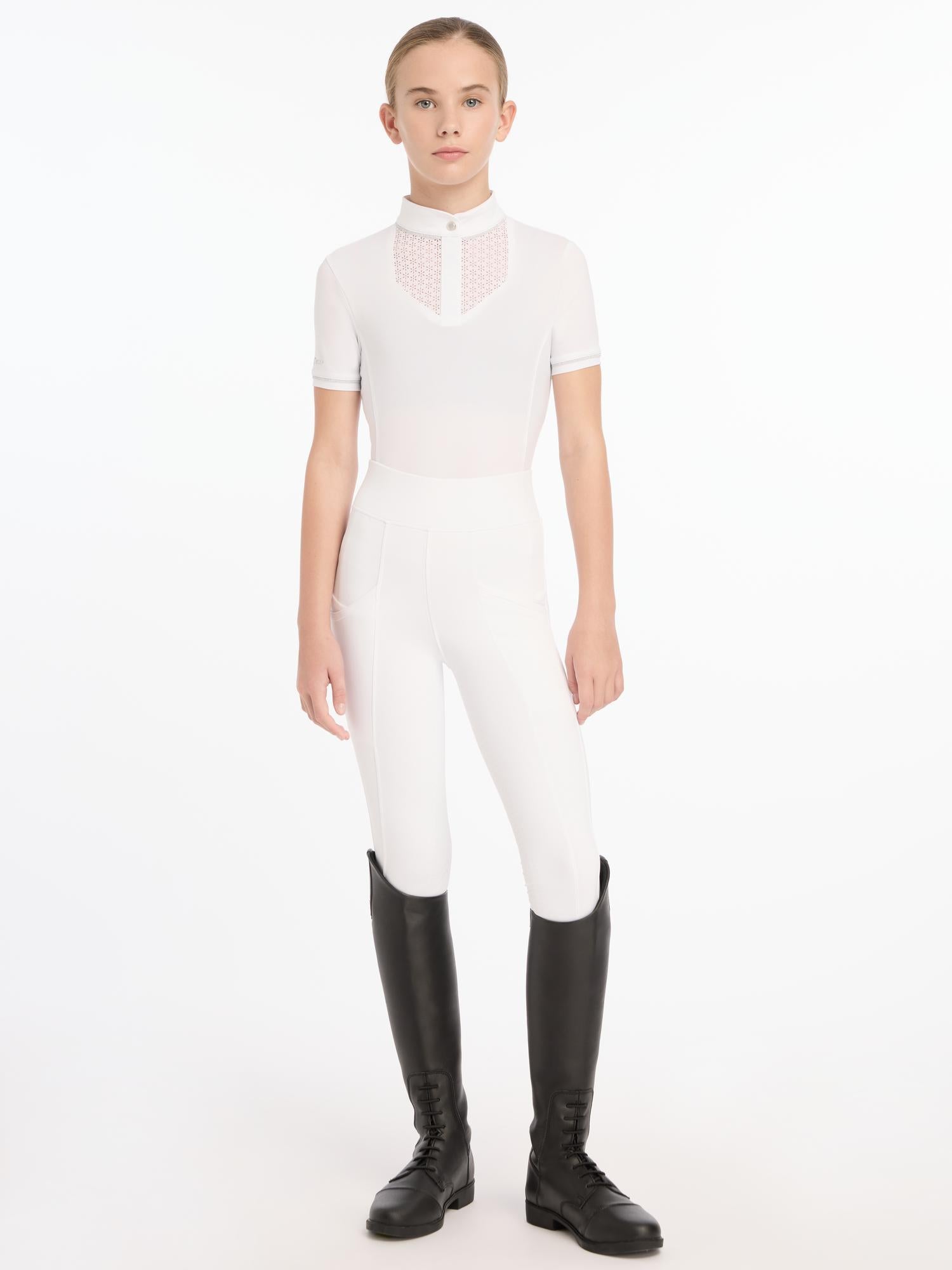 LeMieux Young Rider Belle Show Shirt-Show Shirts-LeMieux-9-10 Years-Evolution Equestrian Co.