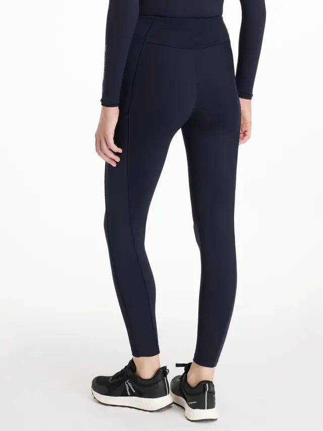 LeMieux x Stella McCartney Pull On Breeches Midnight Navy-Breeches-Consignment-Evolution Equestrian Co.