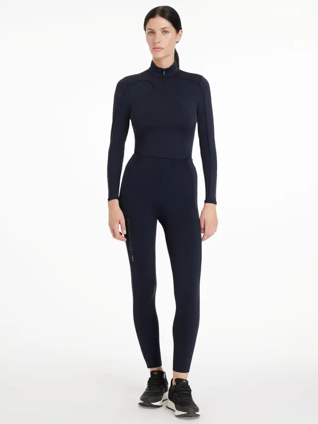 LeMieux x Stella McCartney Pull On Breeches Midnight Navy-Breeches-Consignment-Evolution Equestrian Co.