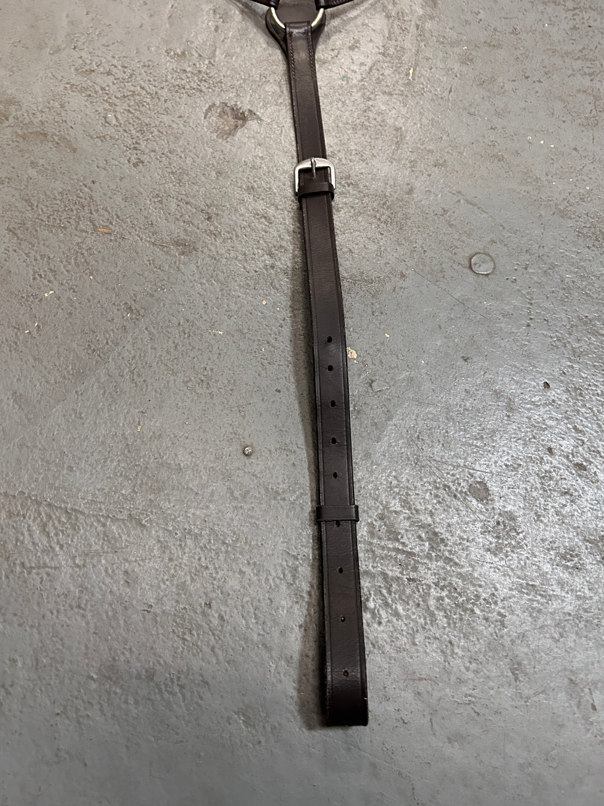 Leather English Breastplate-English Tack-Consignment-Evolution Equestrian Co.