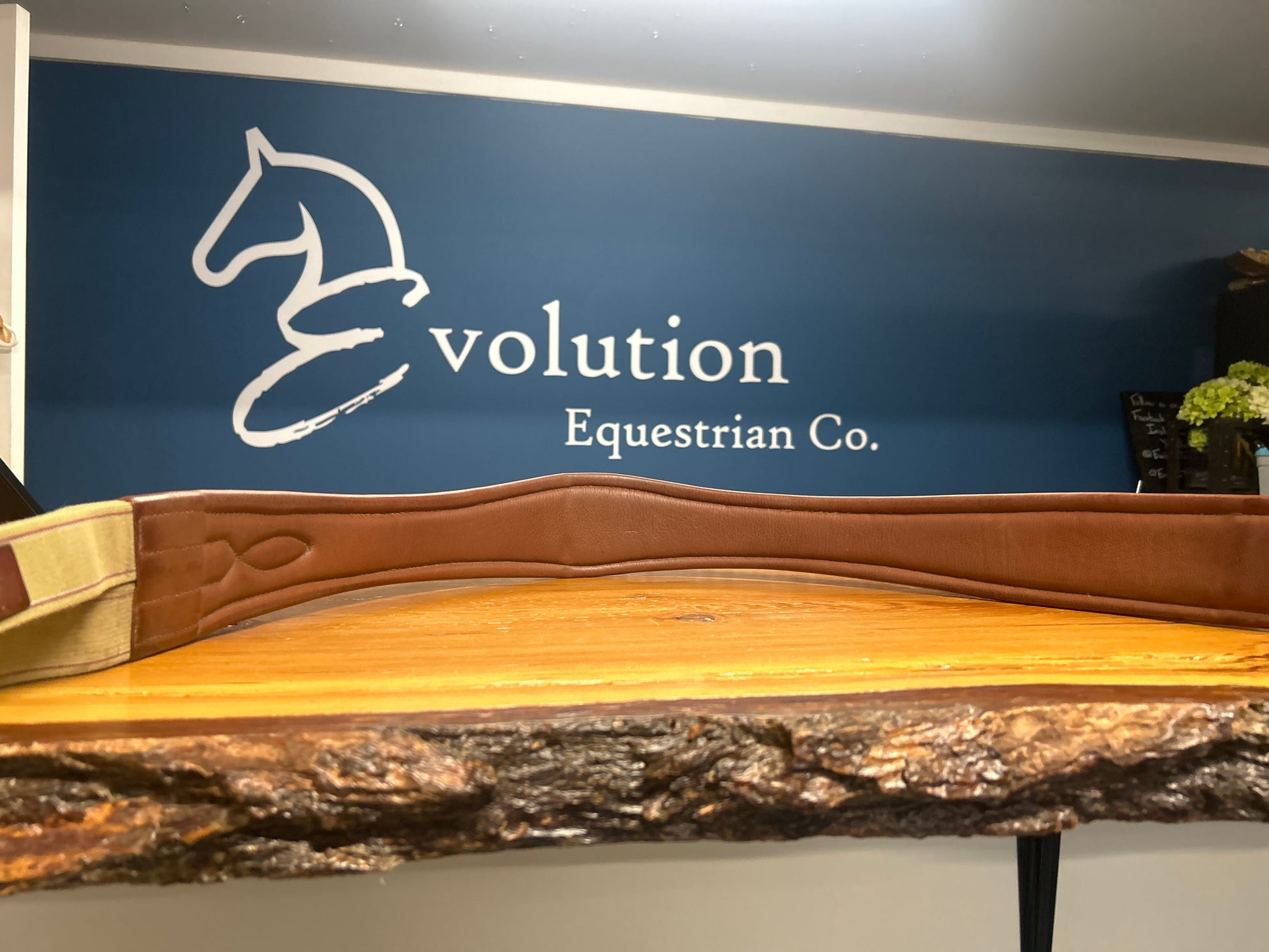 Leather Girth 50"-English Girth-Consignment-Evolution Equestrian Co.