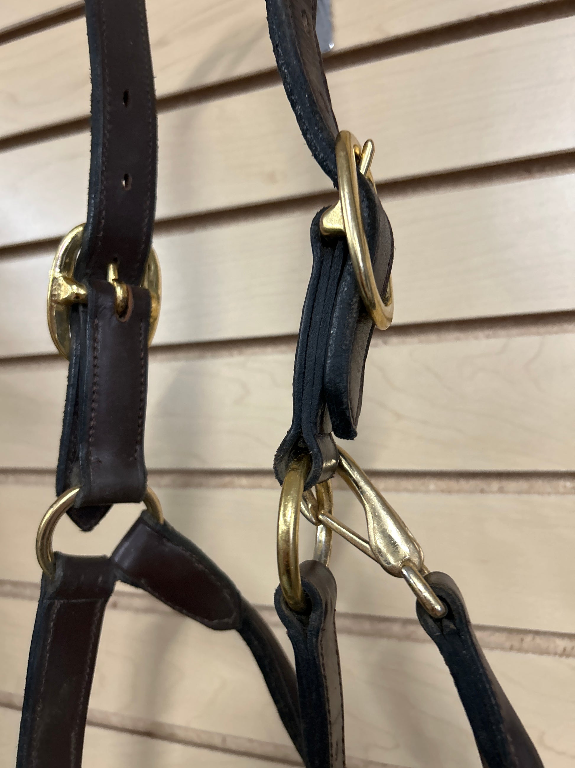 Leather Halter-Halter-Consignment-Evolution Equestrian Co.