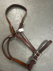 Leather Halter - Draft-Halter-Consignment-Evolution Equestrian Co.