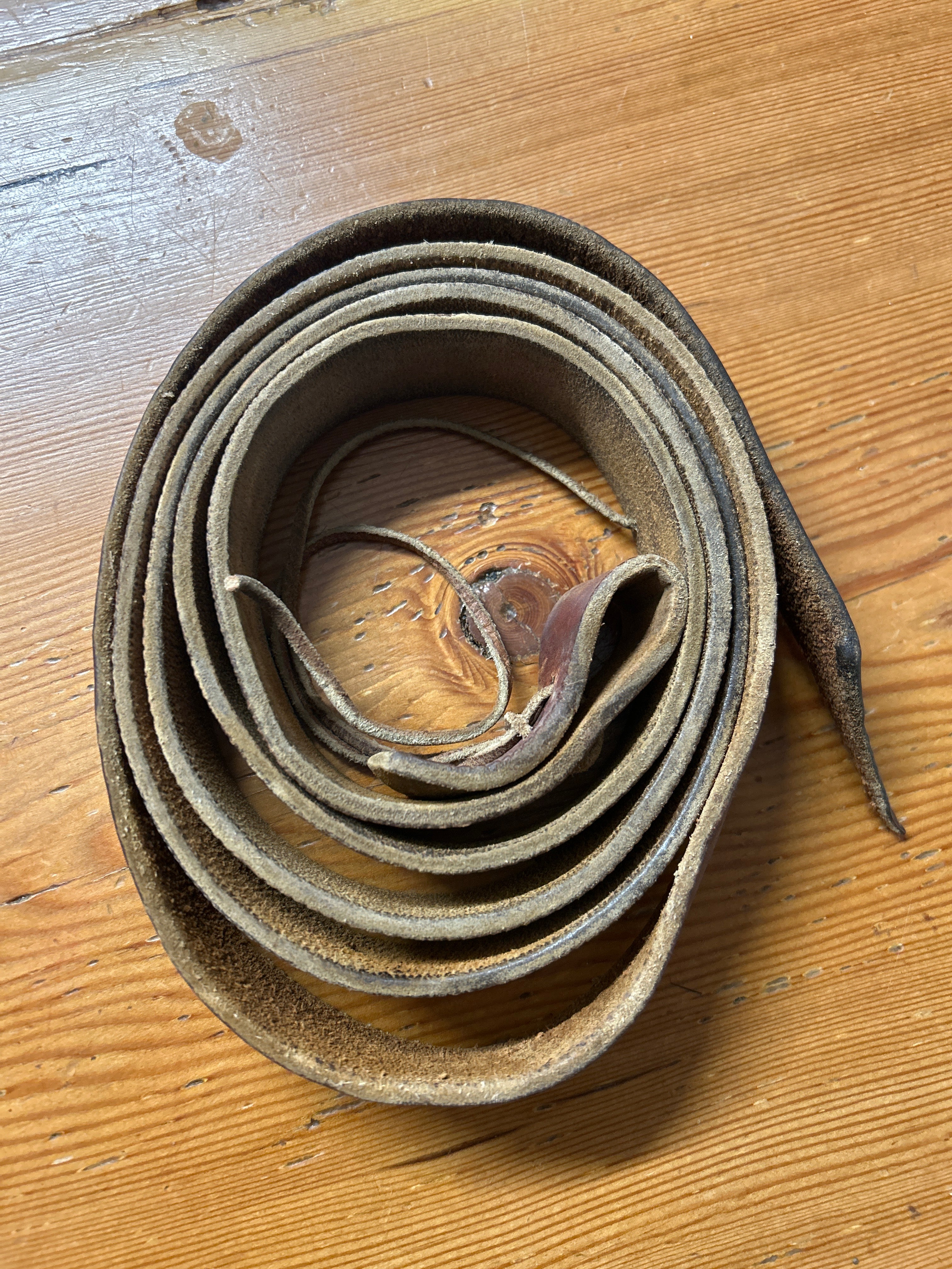 Leather Latigo 1.5" x 87"-Accessories-Consignment-Evolution Equestrian Co.