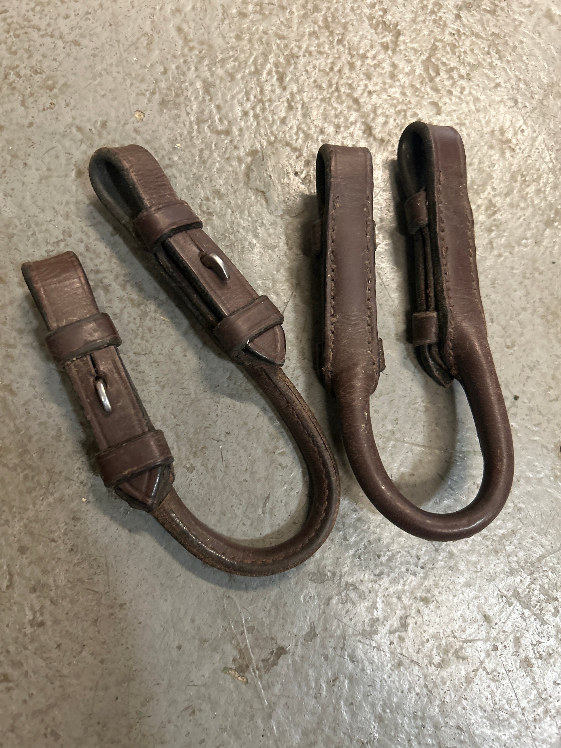 Leather Pelham Roundings-Horse Bit-Consignment-Evolution Equestrian Co.