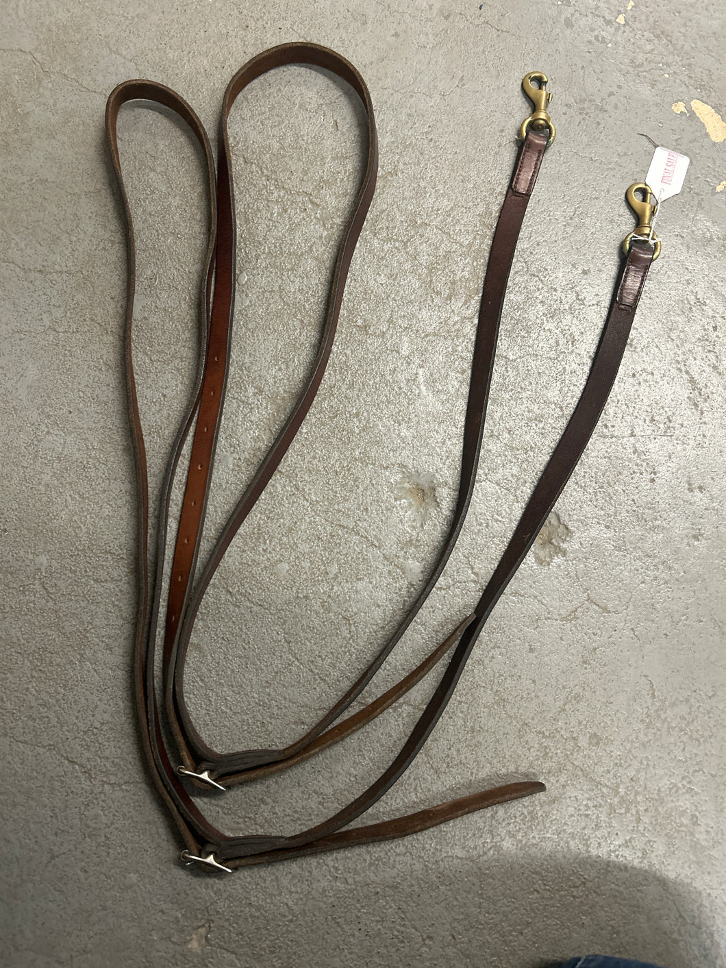 Leather Side Reins-Horse Training-Consignment-Evolution Equestrian Co.