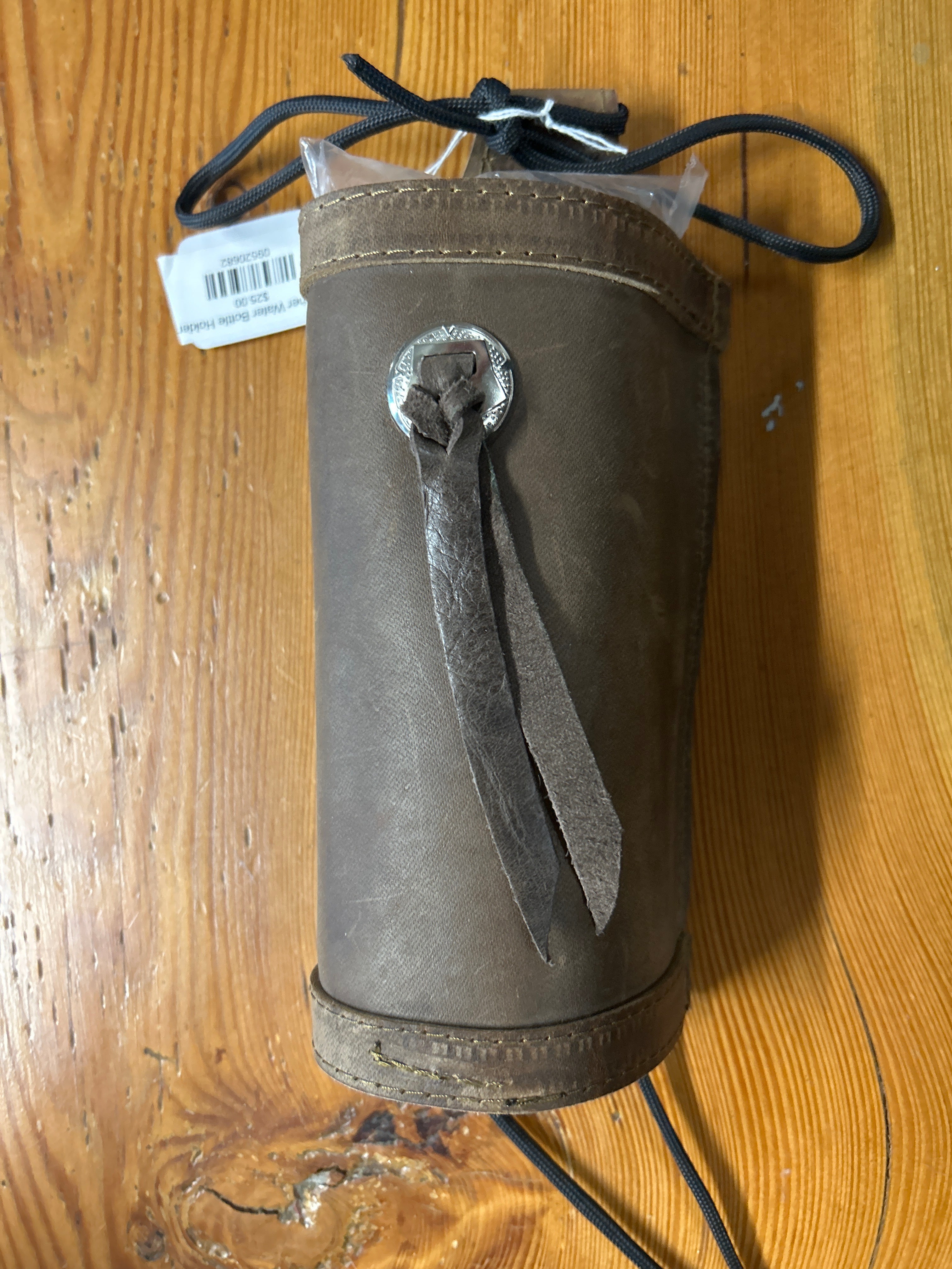 Leather Water Bottle Holder-Western Tack-Consignment-Evolution Equestrian Co.
