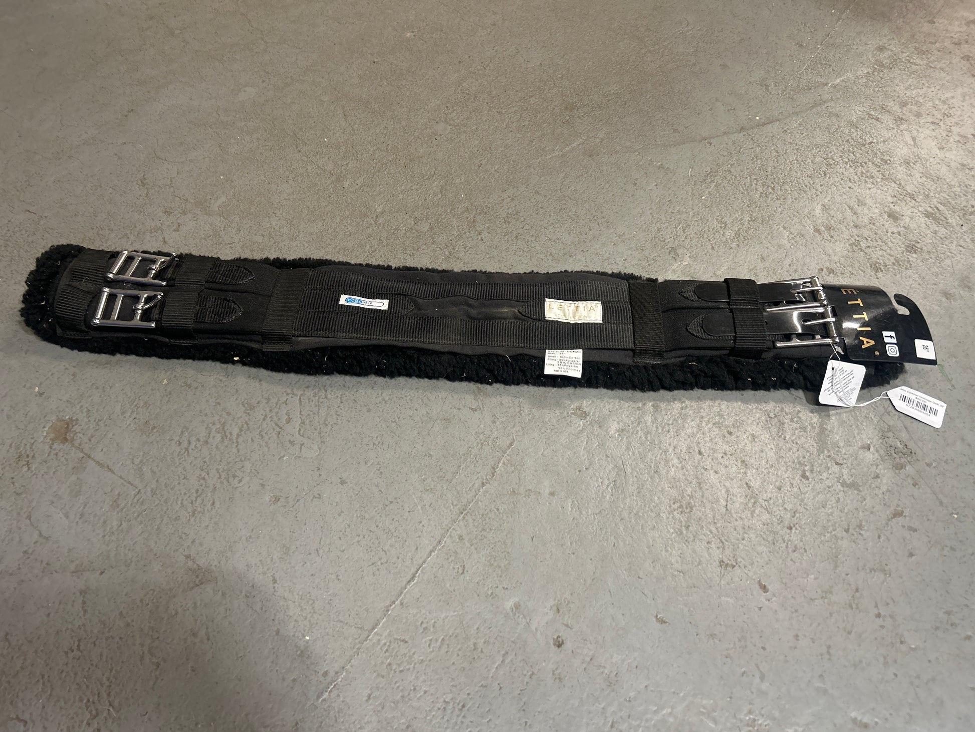 Lettia Coolmax Dressage Girth 26"-English Girth-Consignment-Evolution Equestrian Co.
