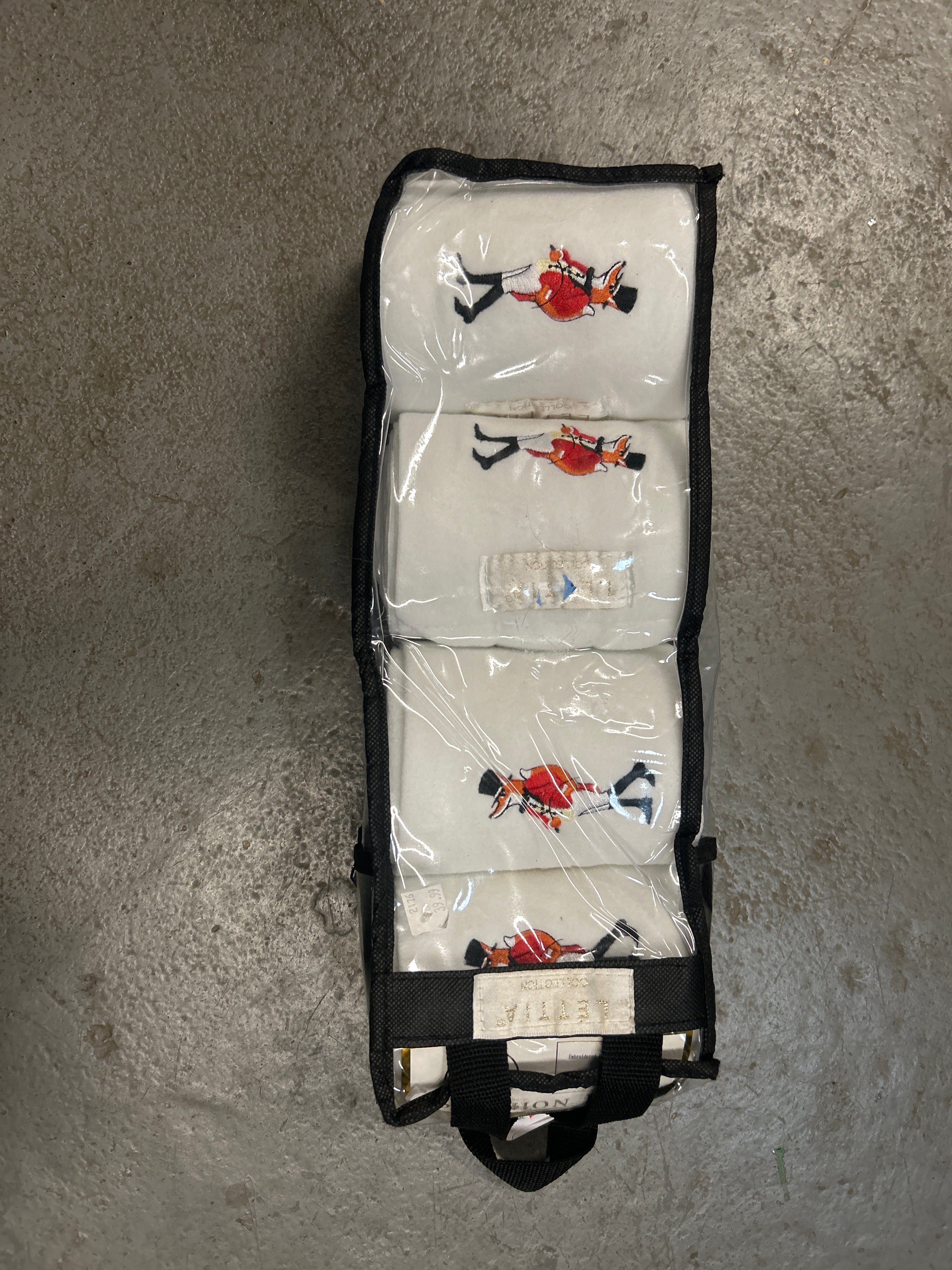 Lettia Fox Saddle Pad and Polo Wraps-English Saddle Pad-Consignment-Evolution Equestrian Co.