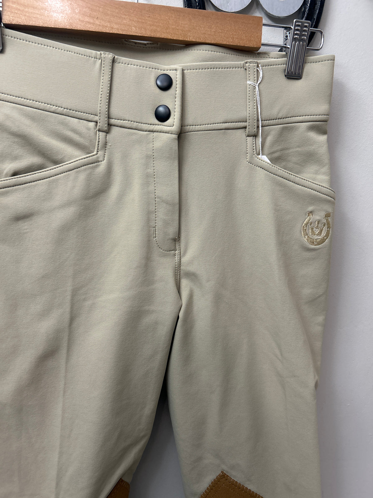 Leveza Delcy Hunter Breeches 26-Breeches-Consignment-Evolution Equestrian Co.