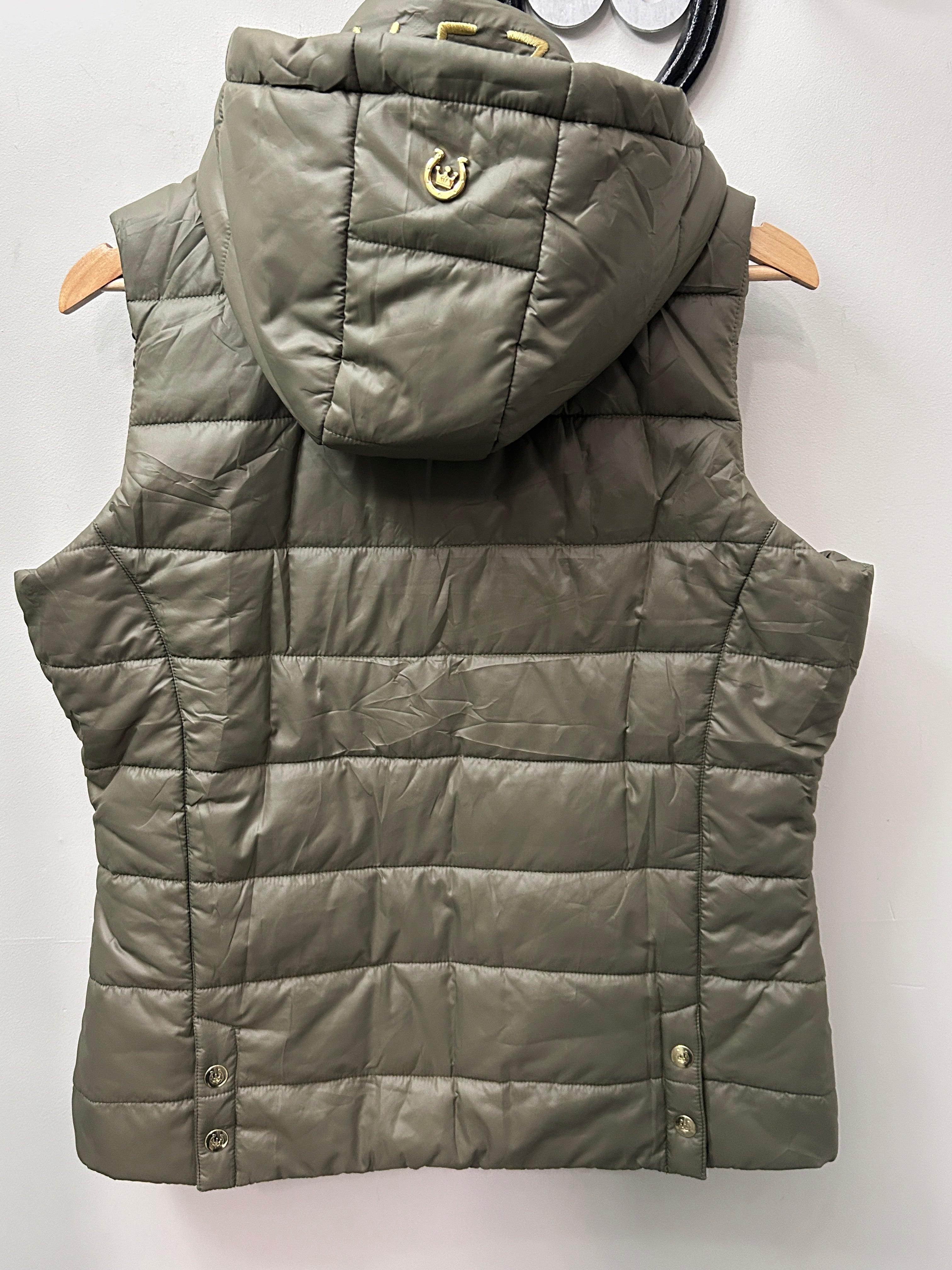 Leveza Olive Green Vest Large – Evolution Equestrian Co.