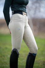Load image into Gallery viewer, Leveza Tan Full Seat Breeches 38-Breeches-Consignment-Evolution Equestrian Co.
