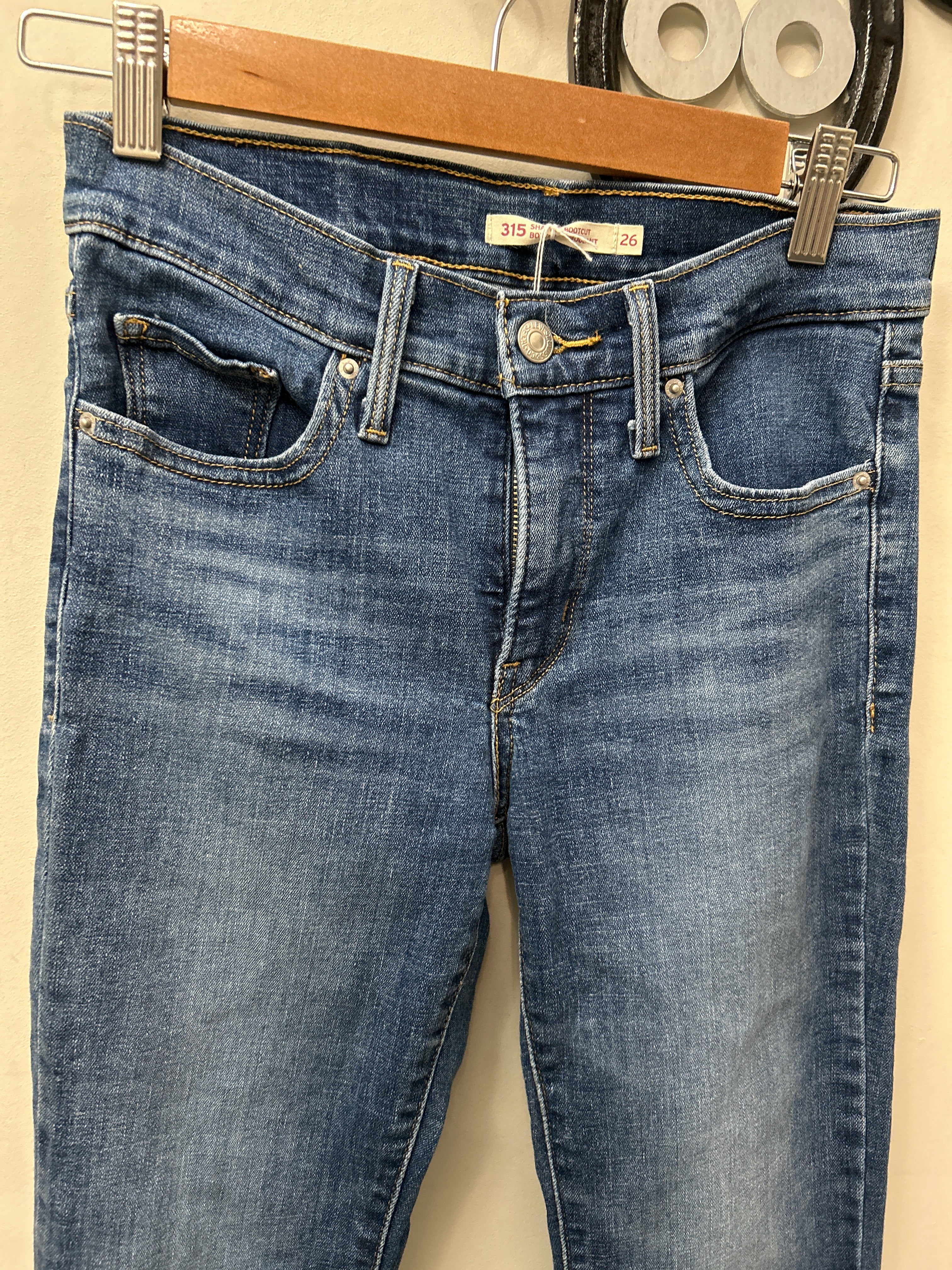 Levi Strauss 315 Bootcut Jeans 26x32-Jeans-Consignment-Evolution Equestrian Co.