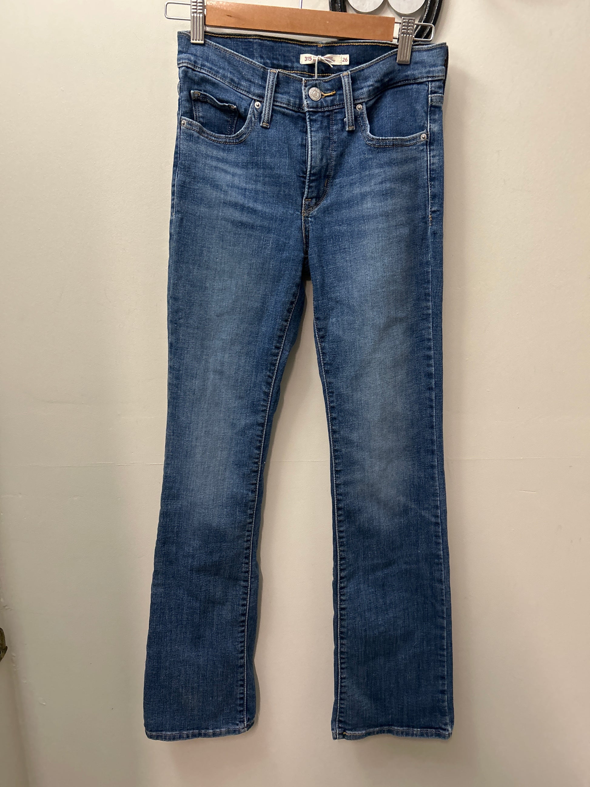 Levi Strauss 315 Bootcut Jeans 26x32-Jeans-Consignment-Evolution Equestrian Co.