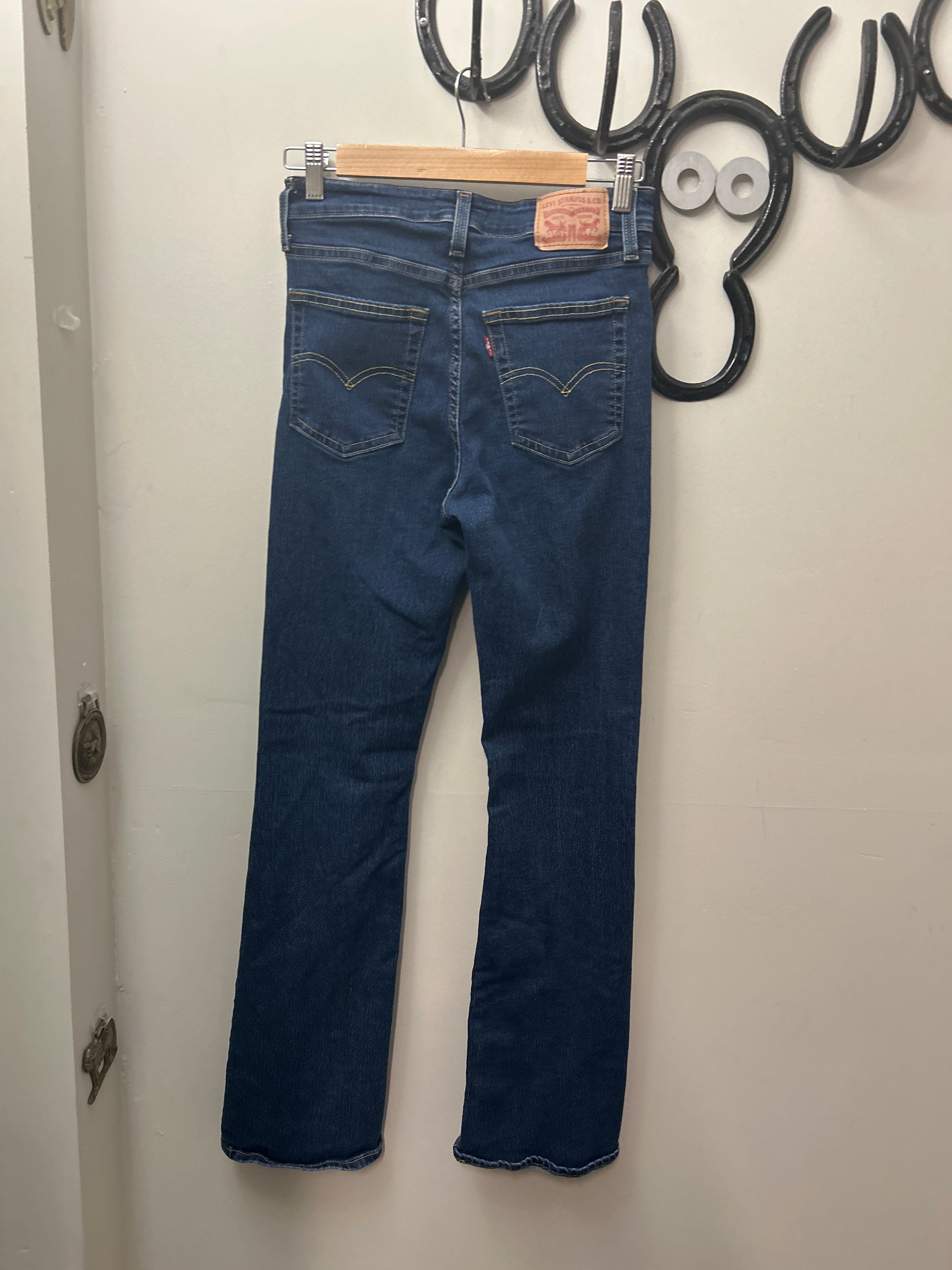 Levis Bootcut Jeans 27x32-Jeans-Consignment-Evolution Equestrian Co.