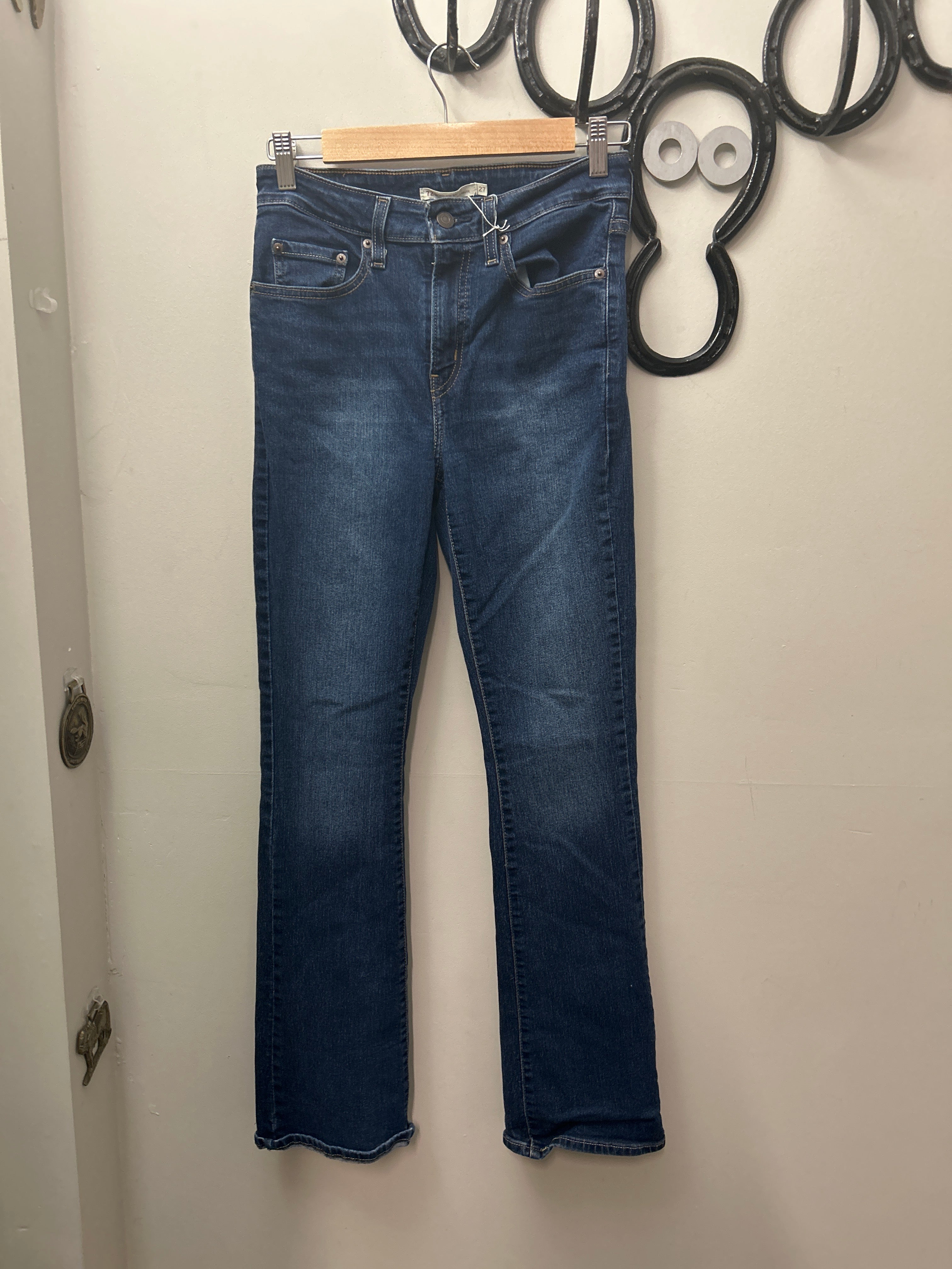 Levis Bootcut Jeans 27x32-Jeans-Consignment-Evolution Equestrian Co.
