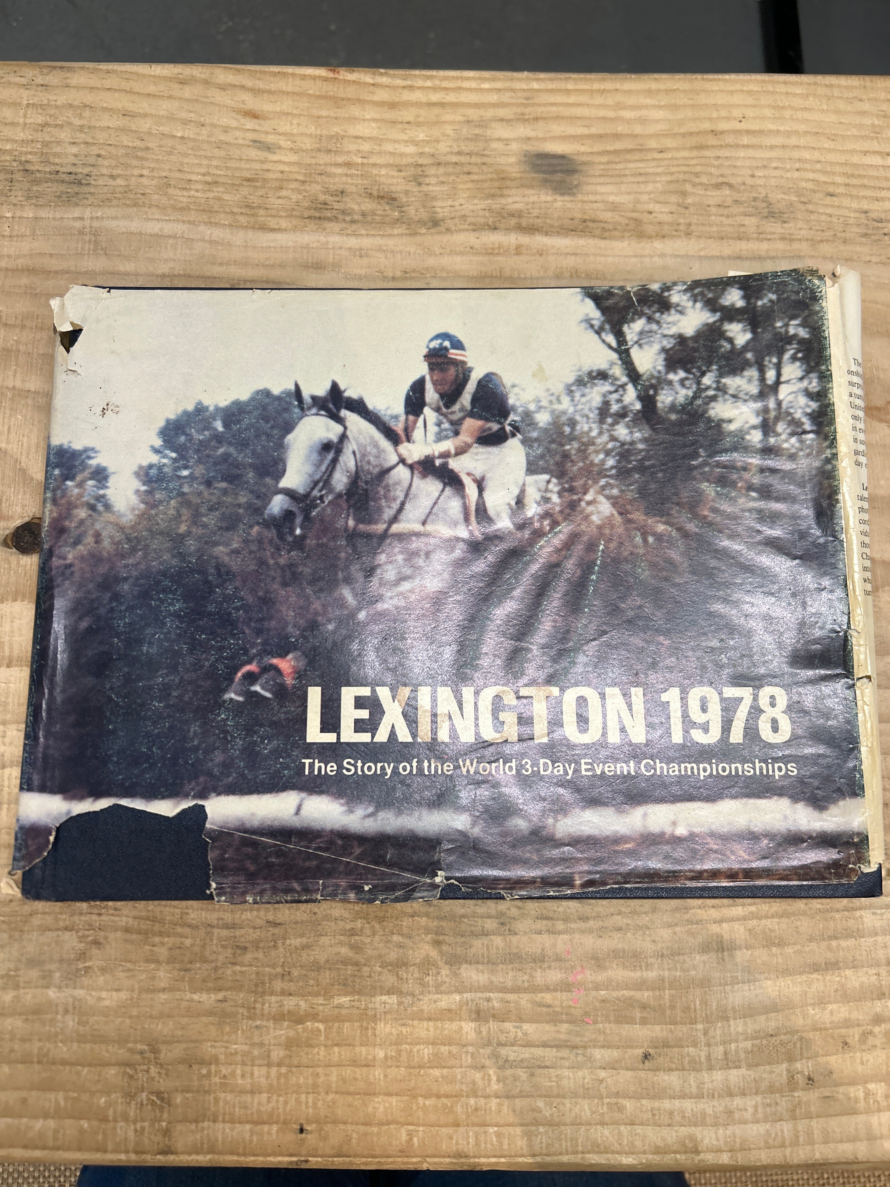 Lexington 1978: The Story of the World 3-Day Eventing Championships-Book-Consignment-Evolution Equestrian Co.