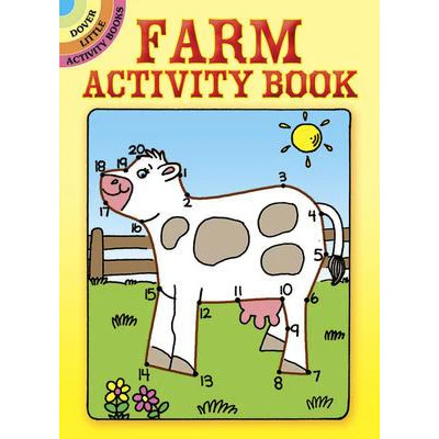Little Farm Animal Activity Book-Books-Can Pro Equestrian Supply-Evolution Equestrian Co.