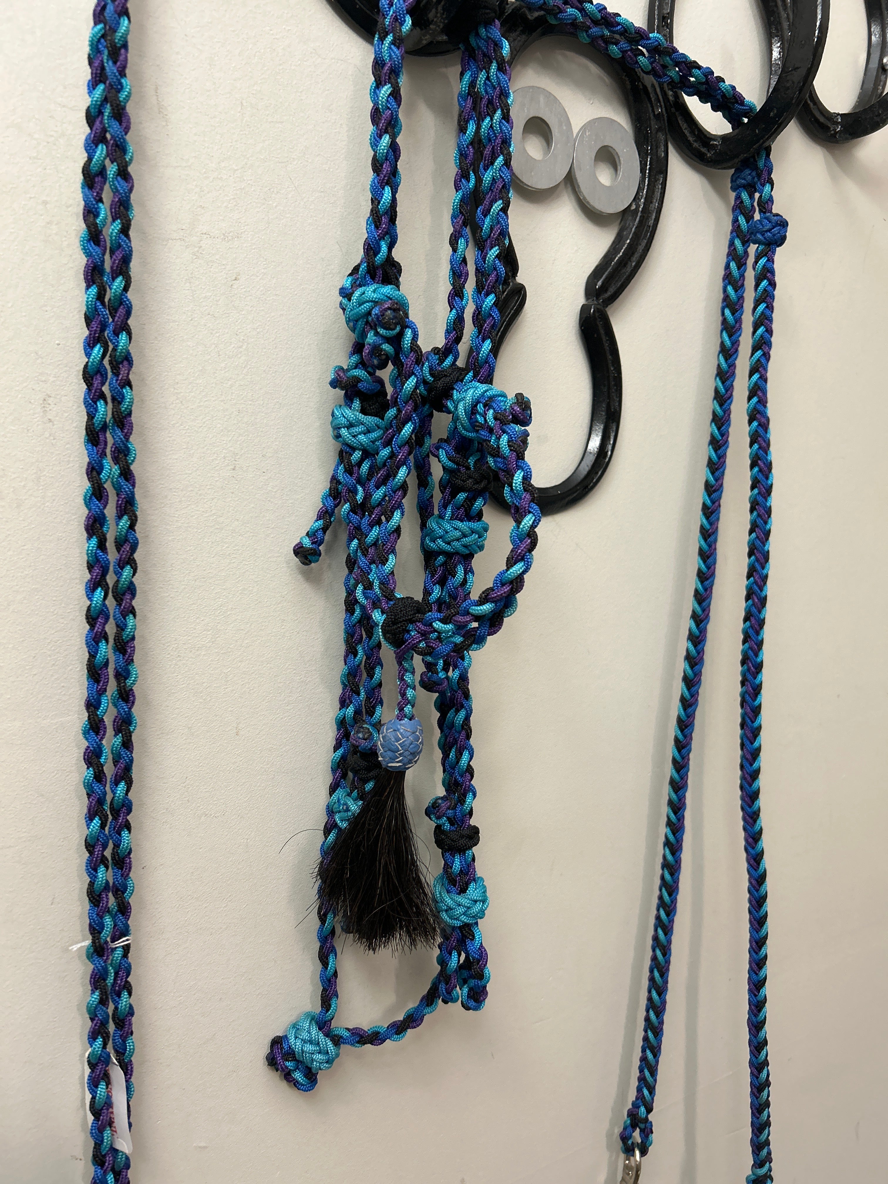 Little Joe's Hand Braided Paracord Headstall Set-Bridle-Consignment-Evolution Equestrian Co.