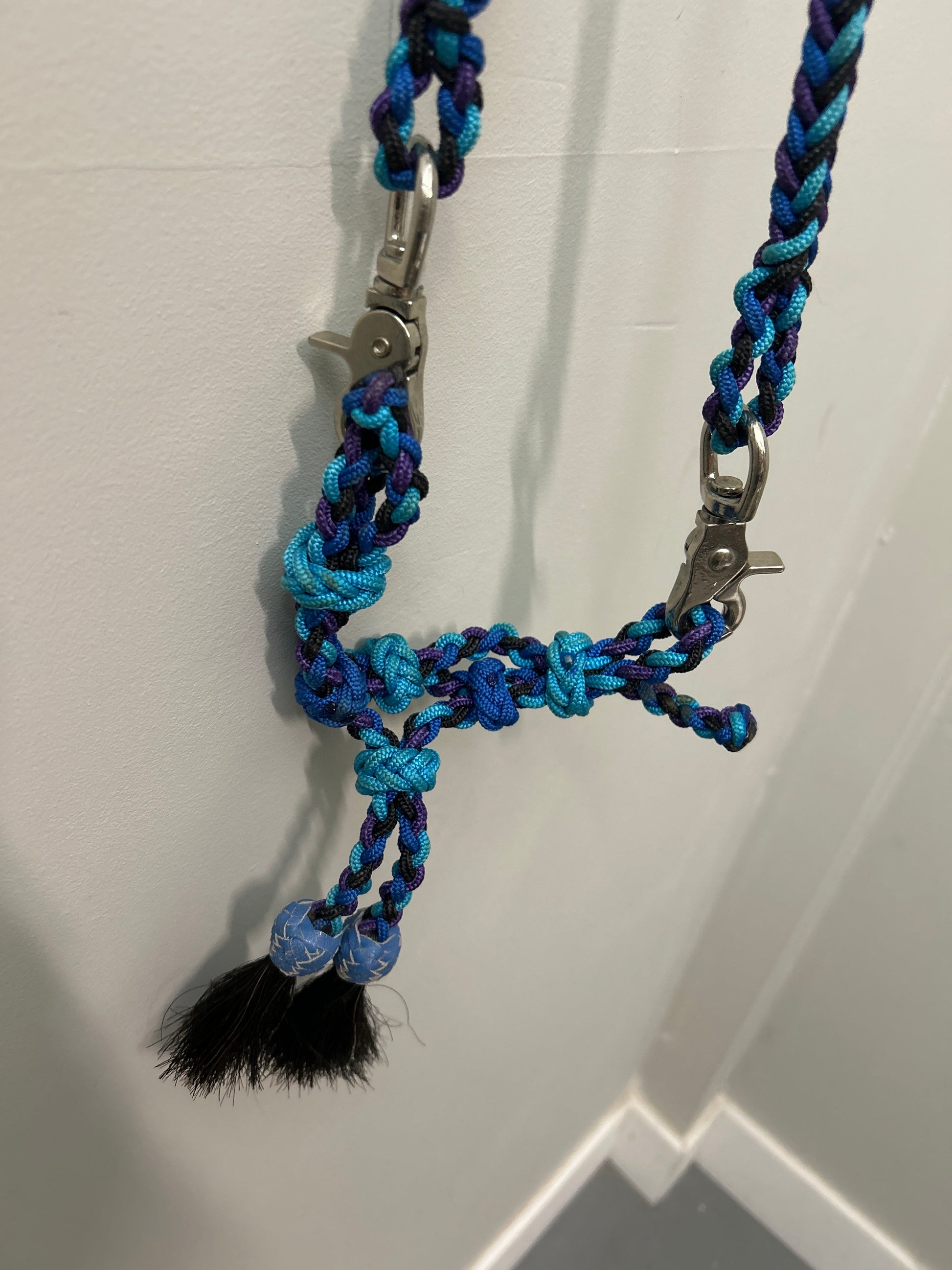 Little Joe's Hand Braided Paracord Headstall Set-Bridle-Consignment-Evolution Equestrian Co.