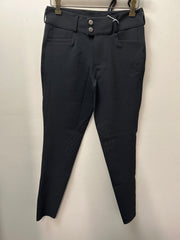 Liv Equestrian Maxim Black Knee Patch Breeches Medium-Breeches-Consignment-Evolution Equestrian Co.