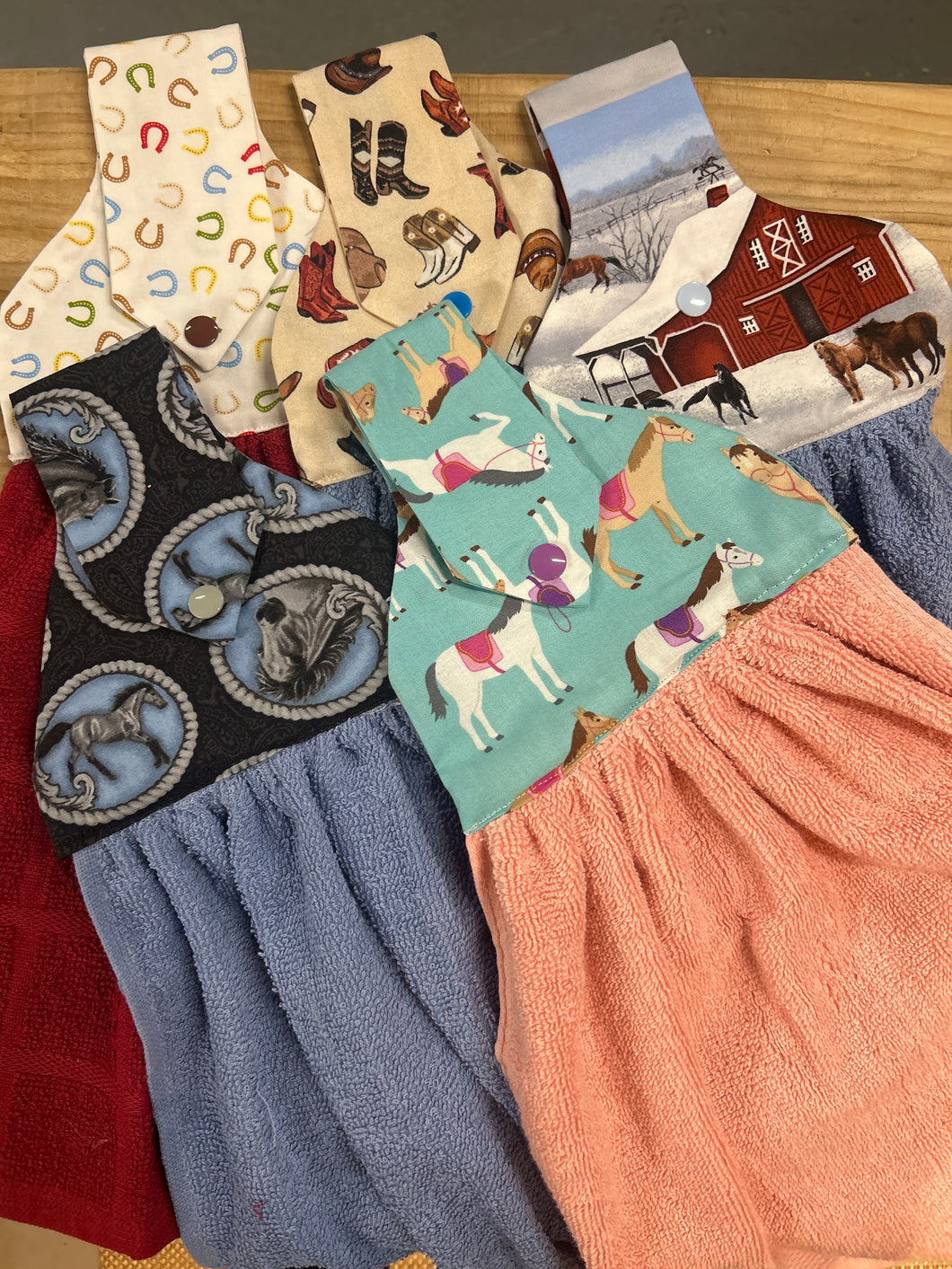 Locally Made Equestrian Hand Towels-Home-Consignment-Evolution Equestrian Co.