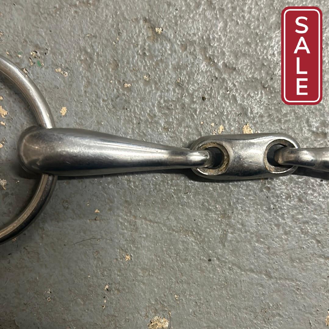Loose Ring Longenze Snaffle 5.5"-Bits-Consignment-Evolution Equestrian Co.