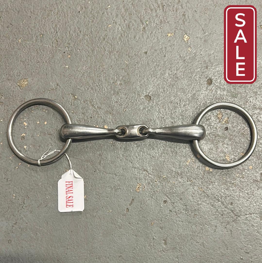 Loose Ring Longenze Snaffle 5.5"-Bits-Consignment-Evolution Equestrian Co.