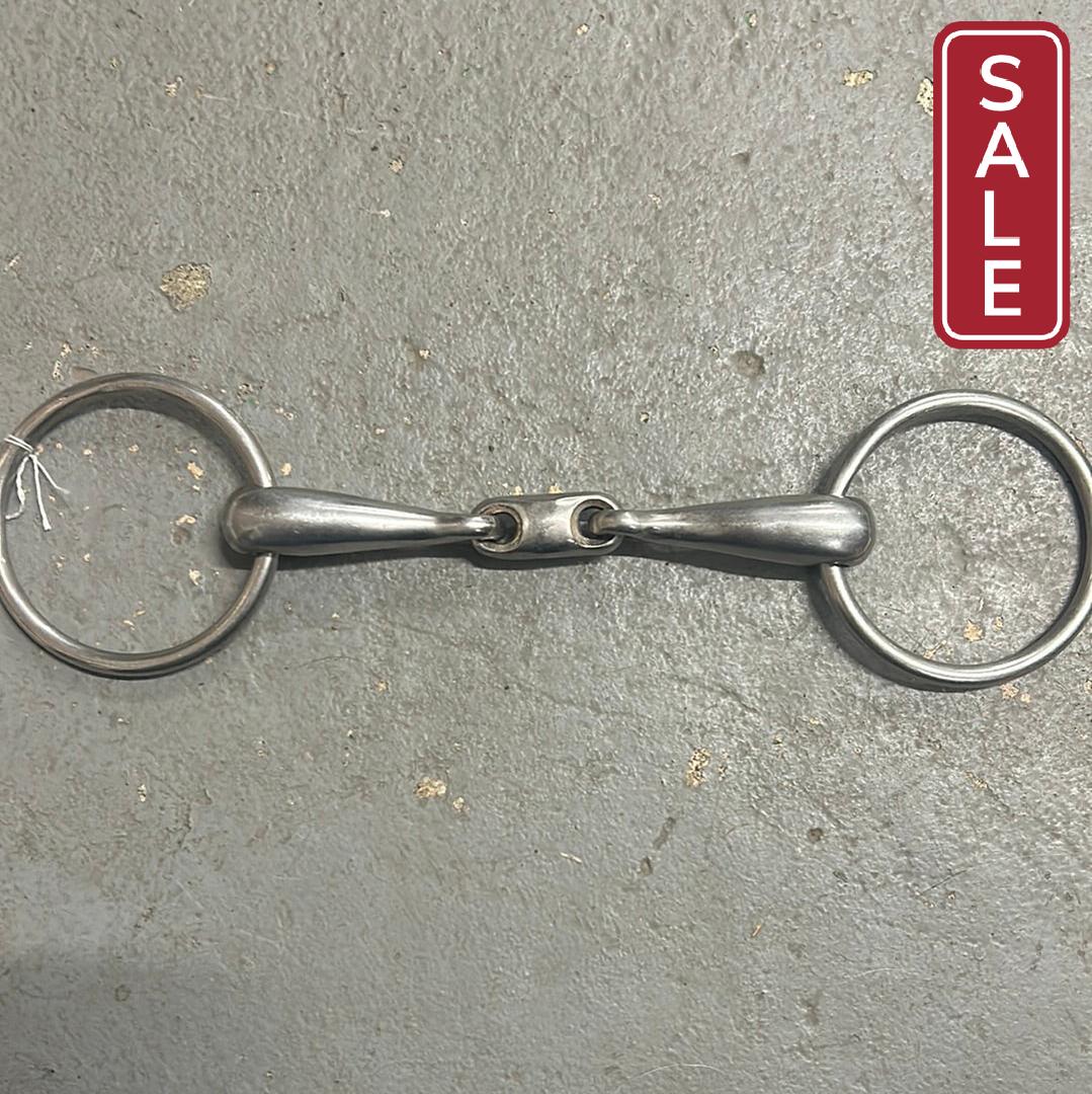 Loose Ring Longenze Snaffle 5.5"-Bits-Consignment-Evolution Equestrian Co.
