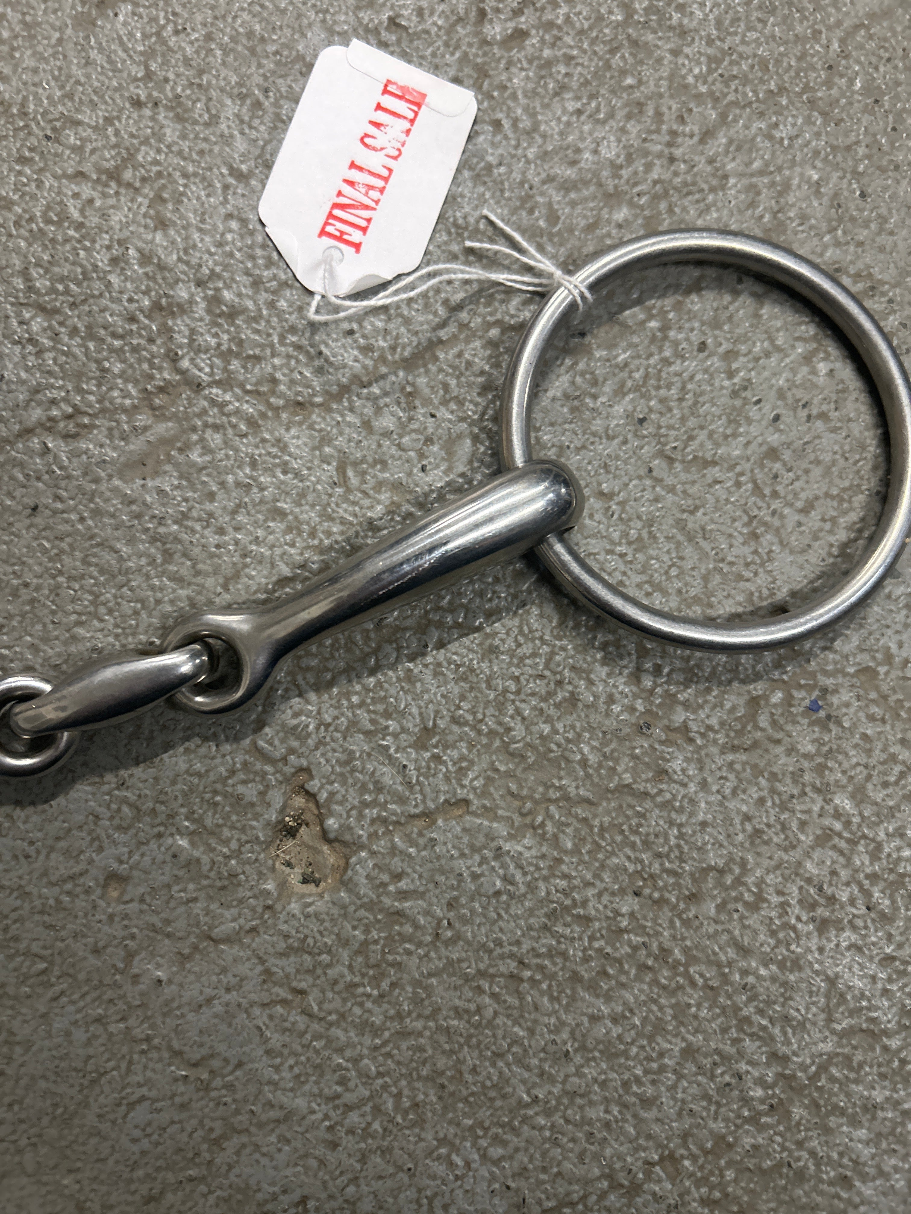 Loose Ring Lozenge Snaffle 6"-Bit-Consignment-Evolution Equestrian Co.