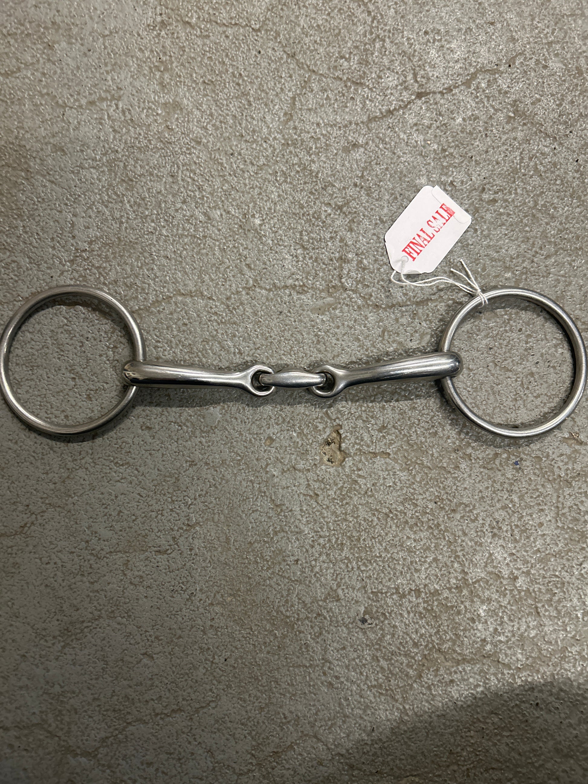 Loose Ring Lozenge Snaffle 6"-Bit-Consignment-Evolution Equestrian Co.
