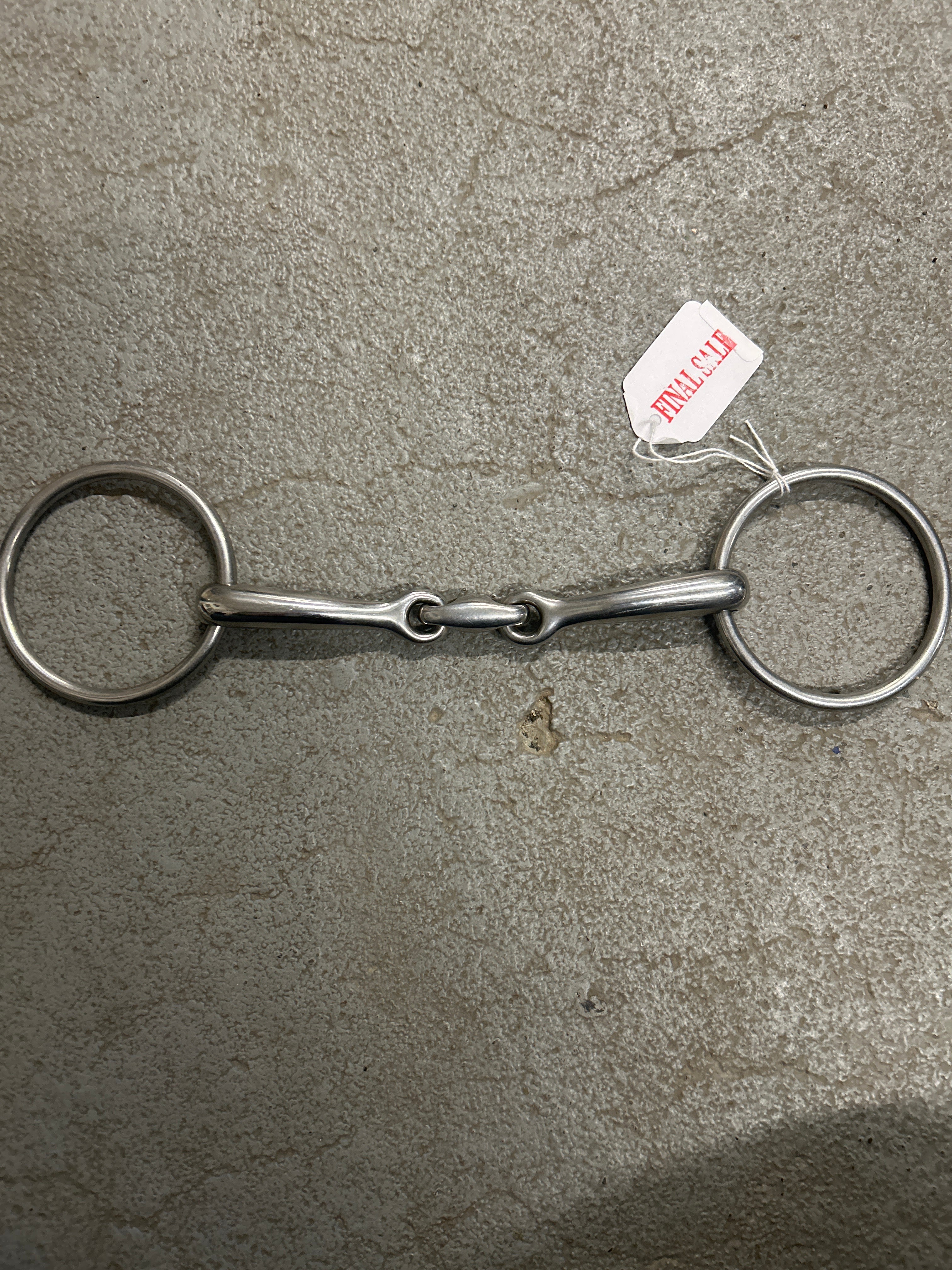 Loose Ring Lozenge Snaffle 6"-Bit-Consignment-Evolution Equestrian Co.