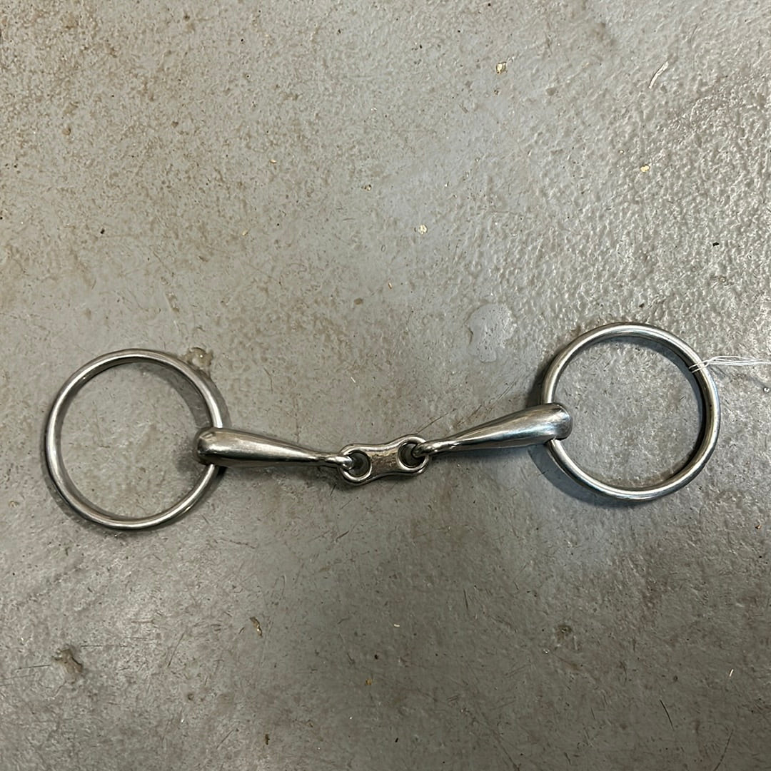 Loose Ring Snaffle with French Link 5-1/2"-Horse Bits-Consignment-Evolution Equestrian Co.