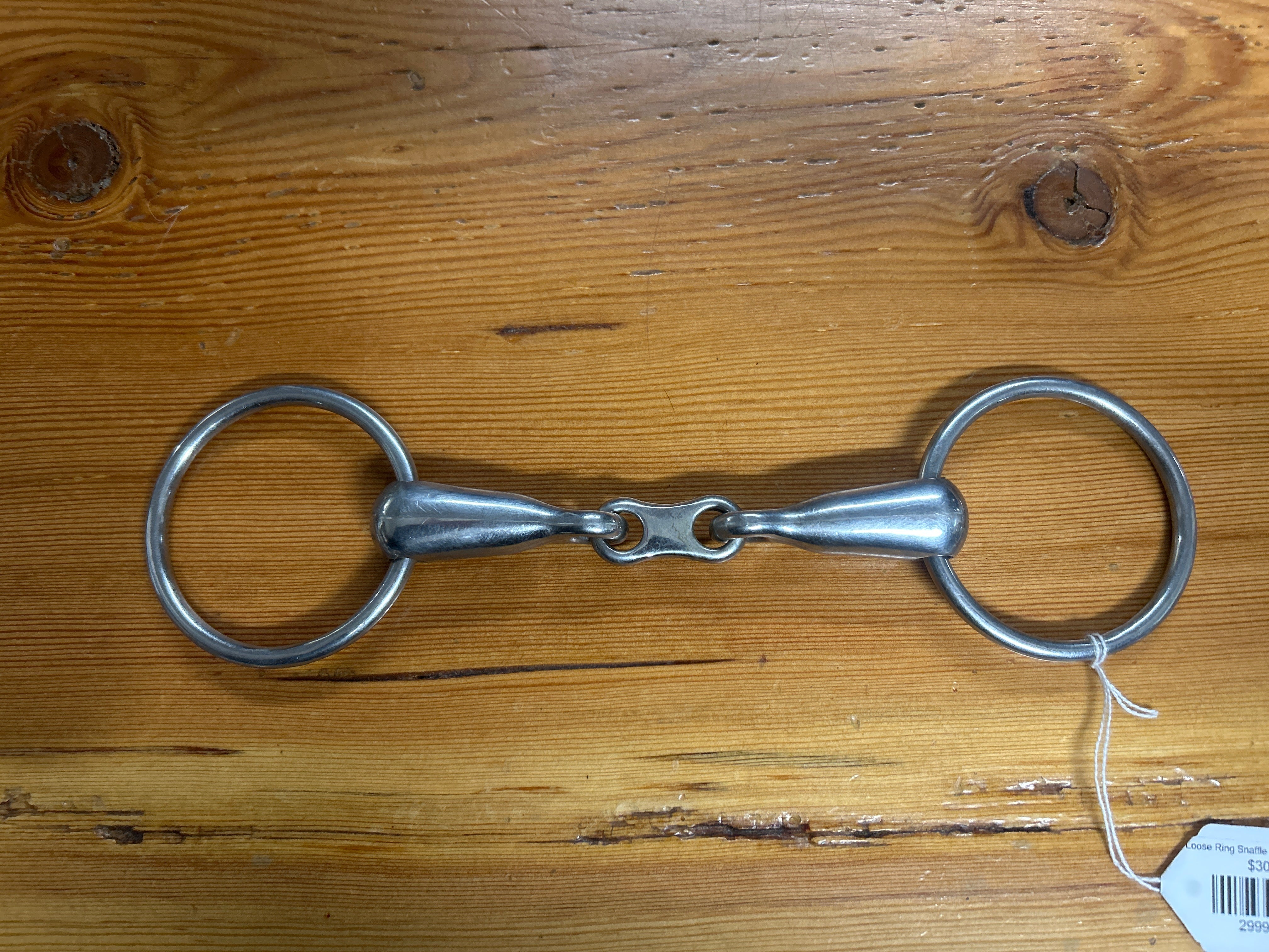 Loose Ring Snaffle with French Link 5"-Bits-Consignment-Evolution Equestrian Co.