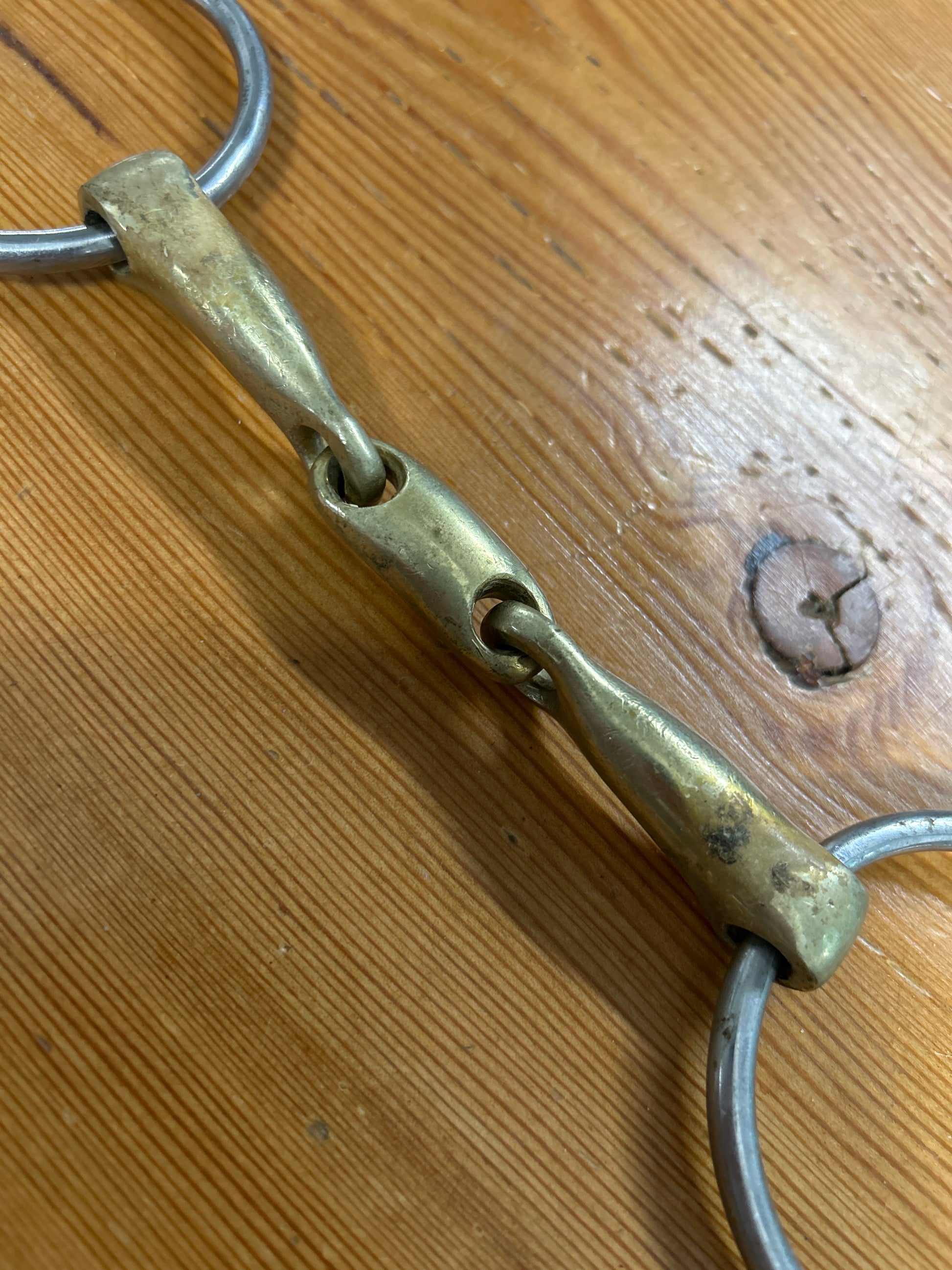 Loose Ring Snaffle with Logenze 5"-Bit-Consignment-Evolution Equestrian Co.